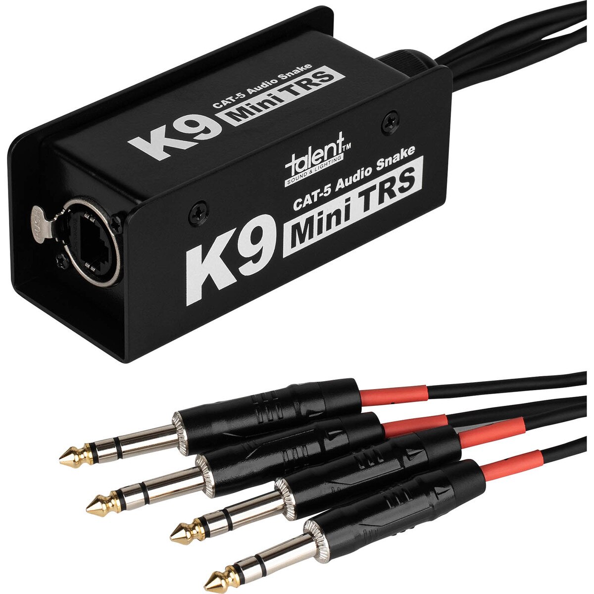 Talent K9Mini TRS Cat 5 Audio Snake